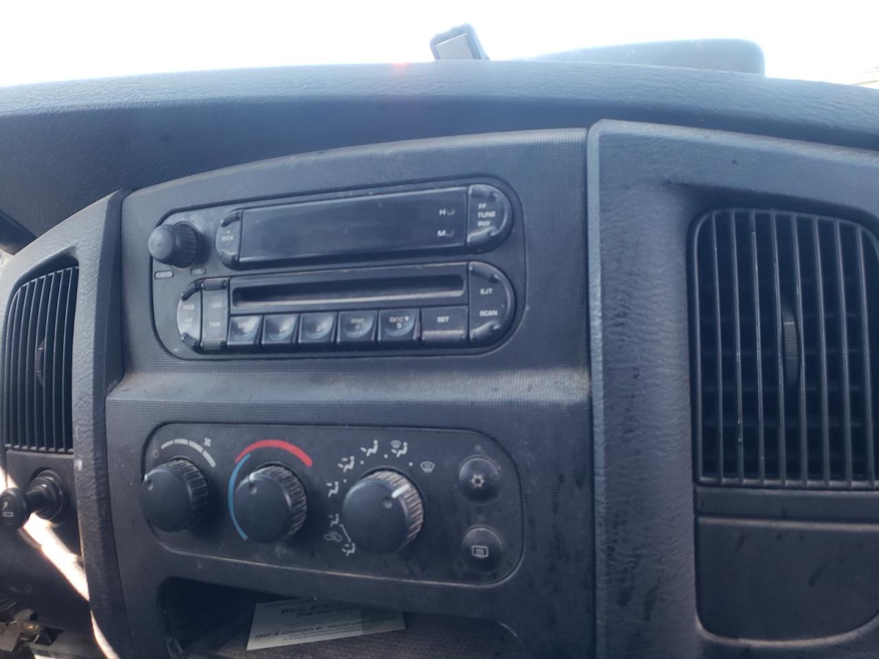 Photo 9 from auction – 2005 DODGE RAM 1500 S with VIN 1D7HU18D95J625802