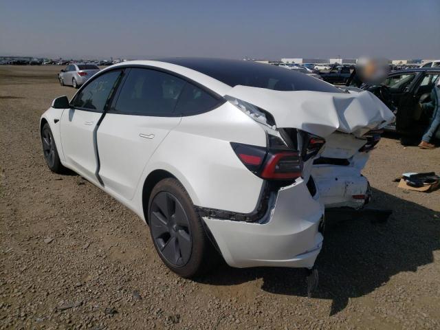 Photo 3 from auction – 2021 TESLA MODEL 3 with VIN 5YJ3E1EB2MF938099