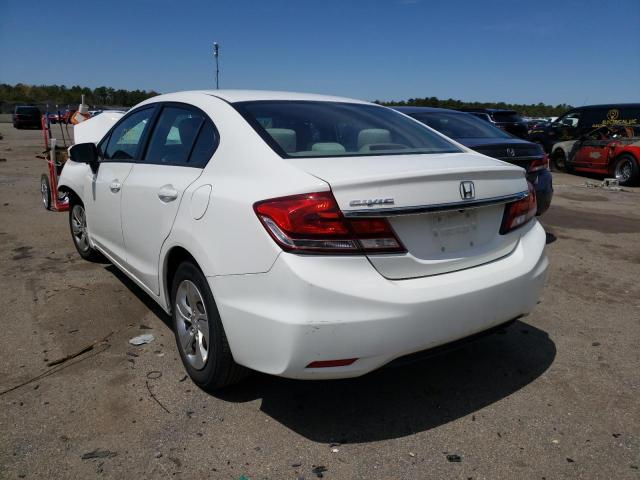 Photo 3 from auction – 2014 HONDA CIVIC LX with VIN 2HGFB2F59EH557223