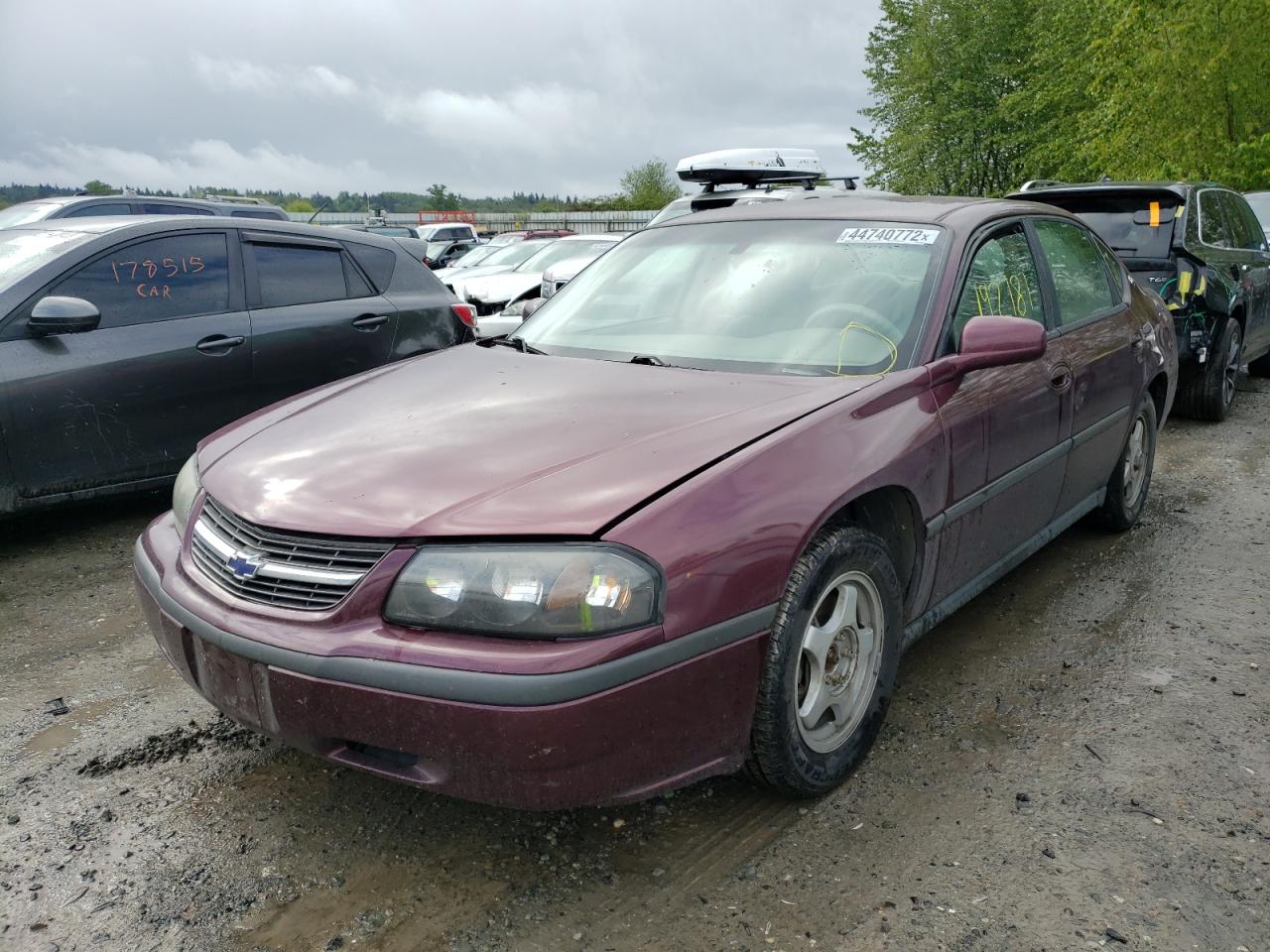 Photo 2 from auction – 2004 CHEVROLET IMPALA with VIN 2G1WF52E549204960
