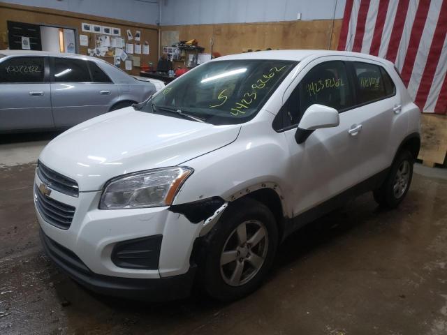 Photo 2 from auction – 2015 CHEVROLET TRAX 1LS with VIN KL7CJPSB9FB256987