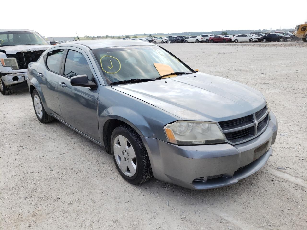 DODGE AVENGER SE 2008 with VIN 1B3LC46K78N684064 - Photo from auction