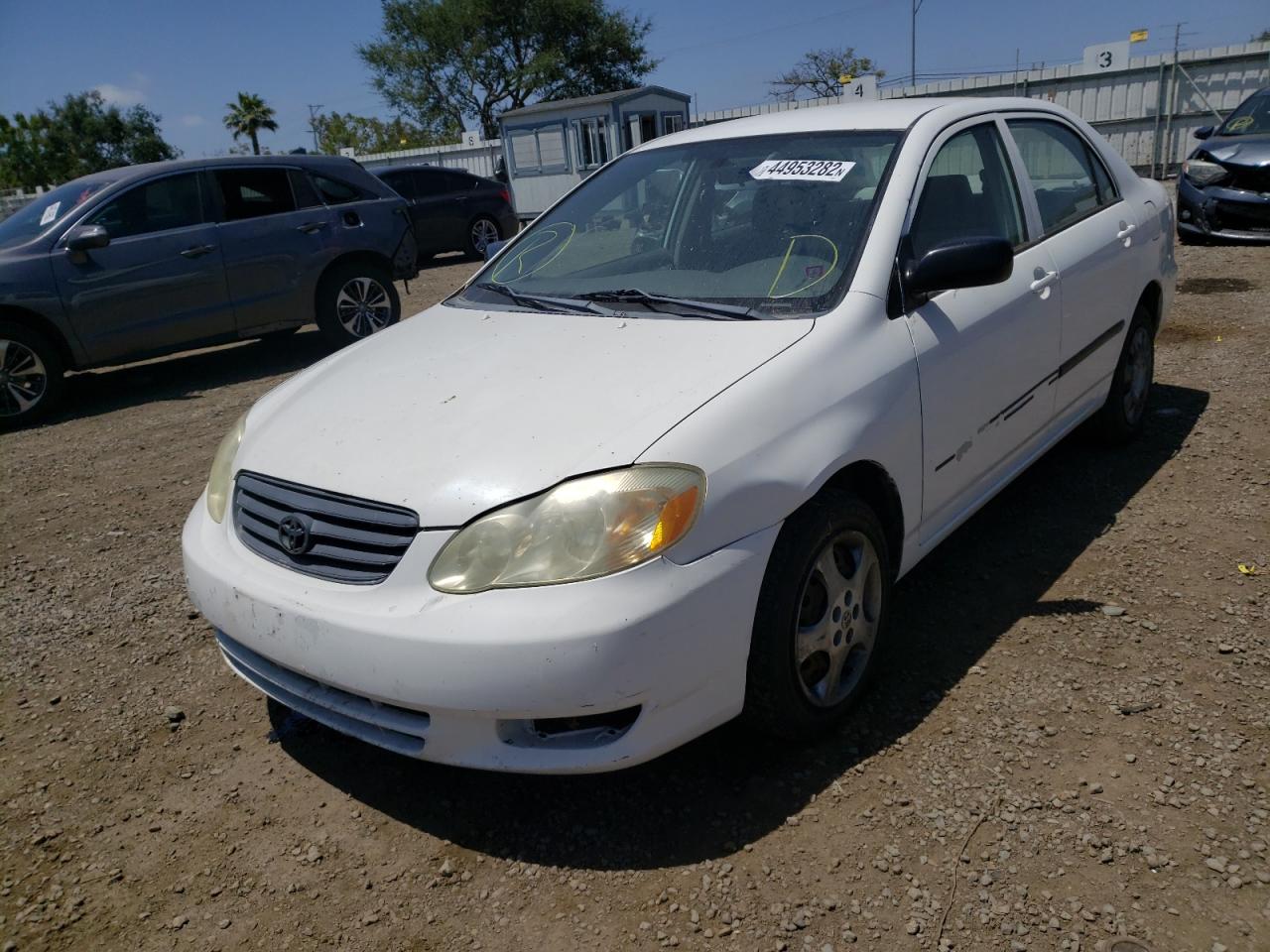 Photo 2 from auction – 2003 TOYOTA COROLLA CE with VIN 1NXBR32E63Z054341