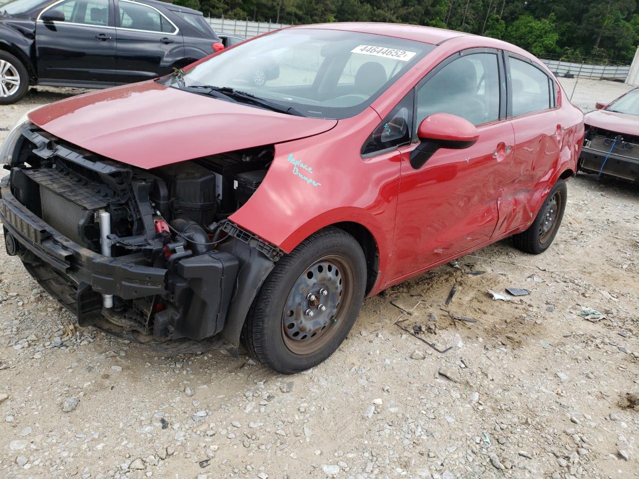 Photo 9 from auction – 2015 KIA RIO LX with VIN KNADM4A35F6441499