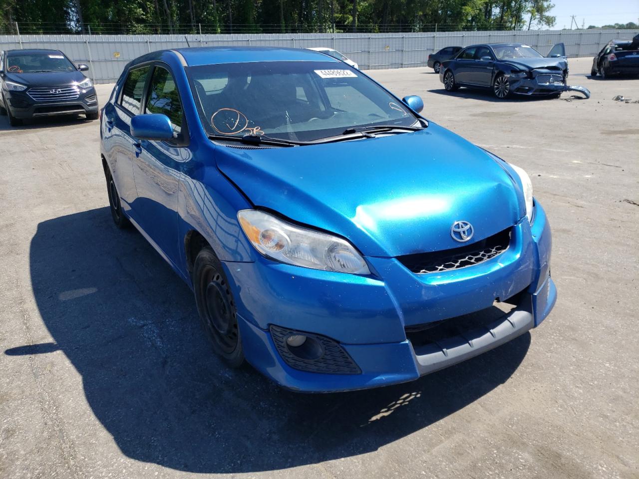 TOYOTA MATRIX 2010 with VIN 2T1KU4EE3AC446465 - Photo from auction