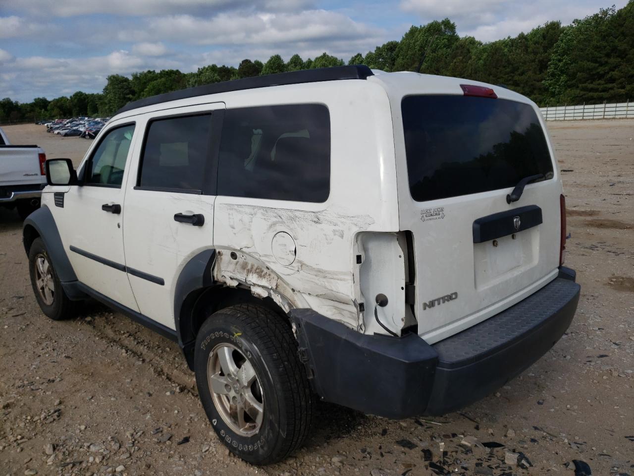 Photo 3 from auction – 2007 DODGE NITRO SXT with VIN 1D8GT28K67W596344