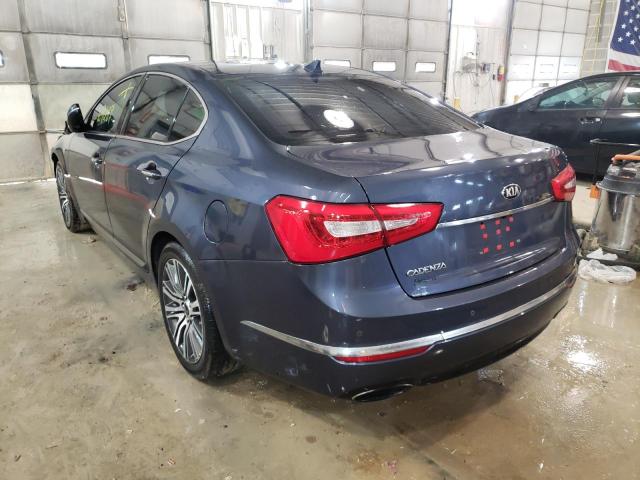Photo 3 from auction – 2014 KIA CADENZA PR with VIN KNALN4D77E5128465