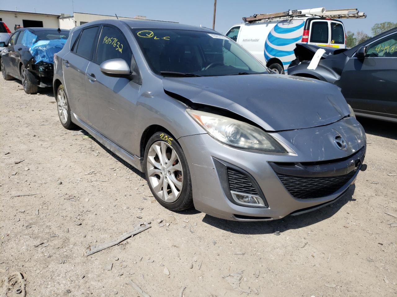 MAZDA 3 S 2010 with VIN JM1BL1H58A1345830 - Photo from auction