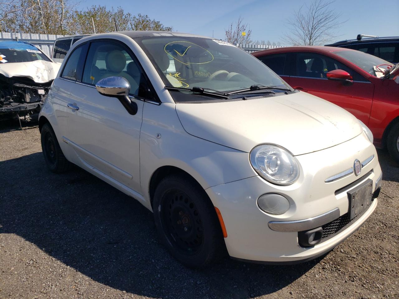 Photo 9 from auction – 2013 FIAT 500 LOUNGE with VIN 3C3CFFCR4DT542577