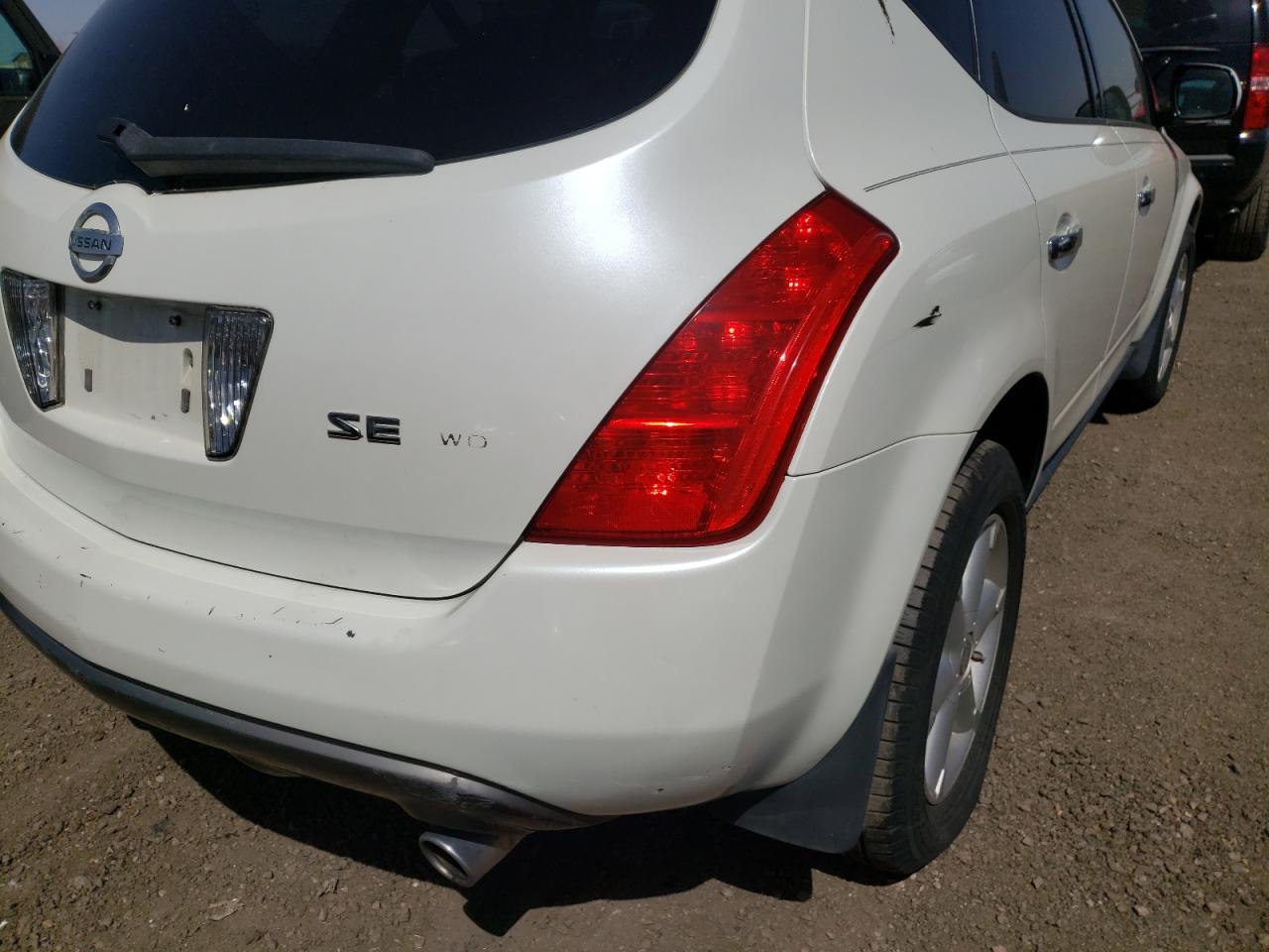 Photo 9 from auction – 2003 NISSAN MURANO SL with VIN JN8AZ08W33W225537