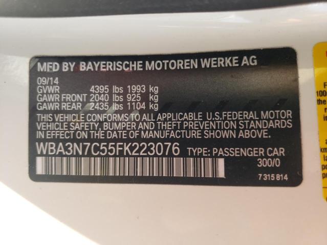 Photo 10 from auction – 2015 BMW 428 I with VIN WBA3N7C55FK223076