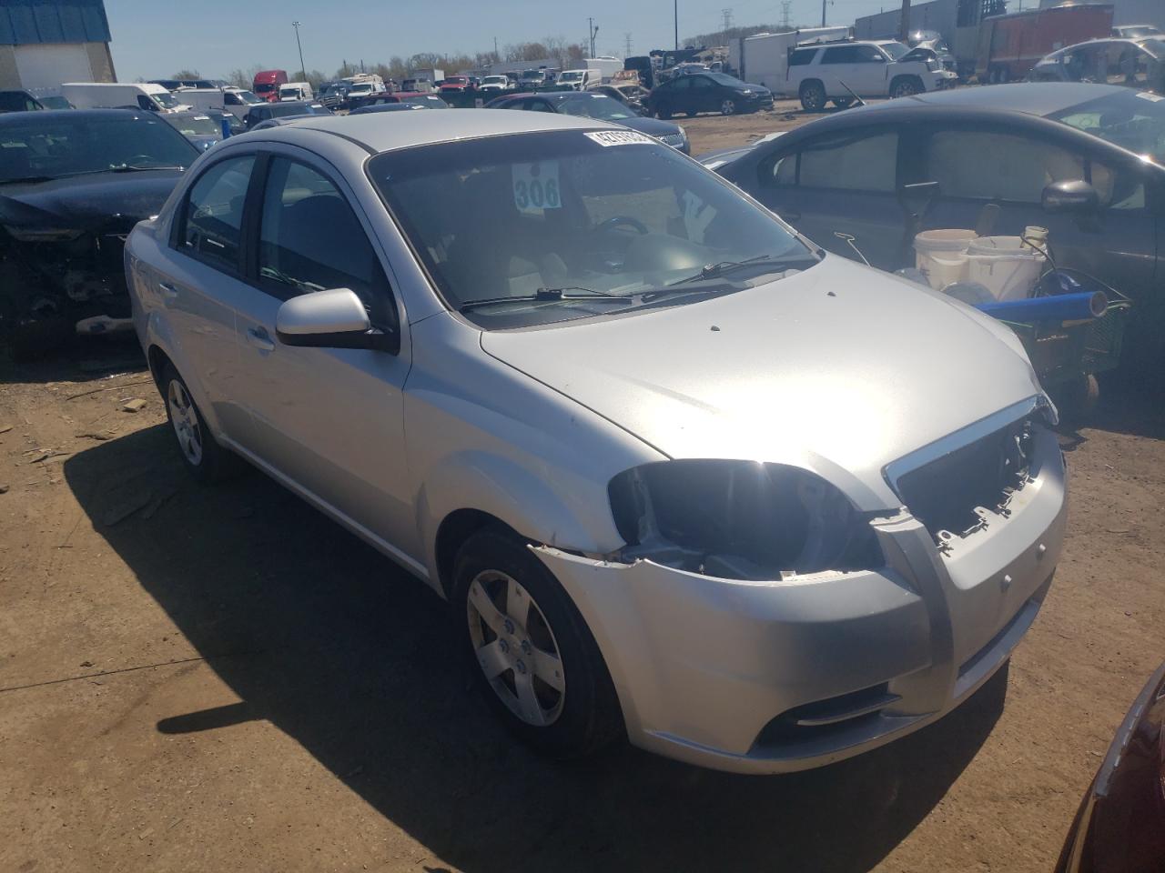 CHEVROLET AVEO LS 2011 with VIN KL1TD5DE8BB193548 - Photo from auction