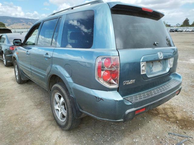 Photo 3 from auction – 2007 HONDA PILOT EXL with VIN 5FNYF28537B000373