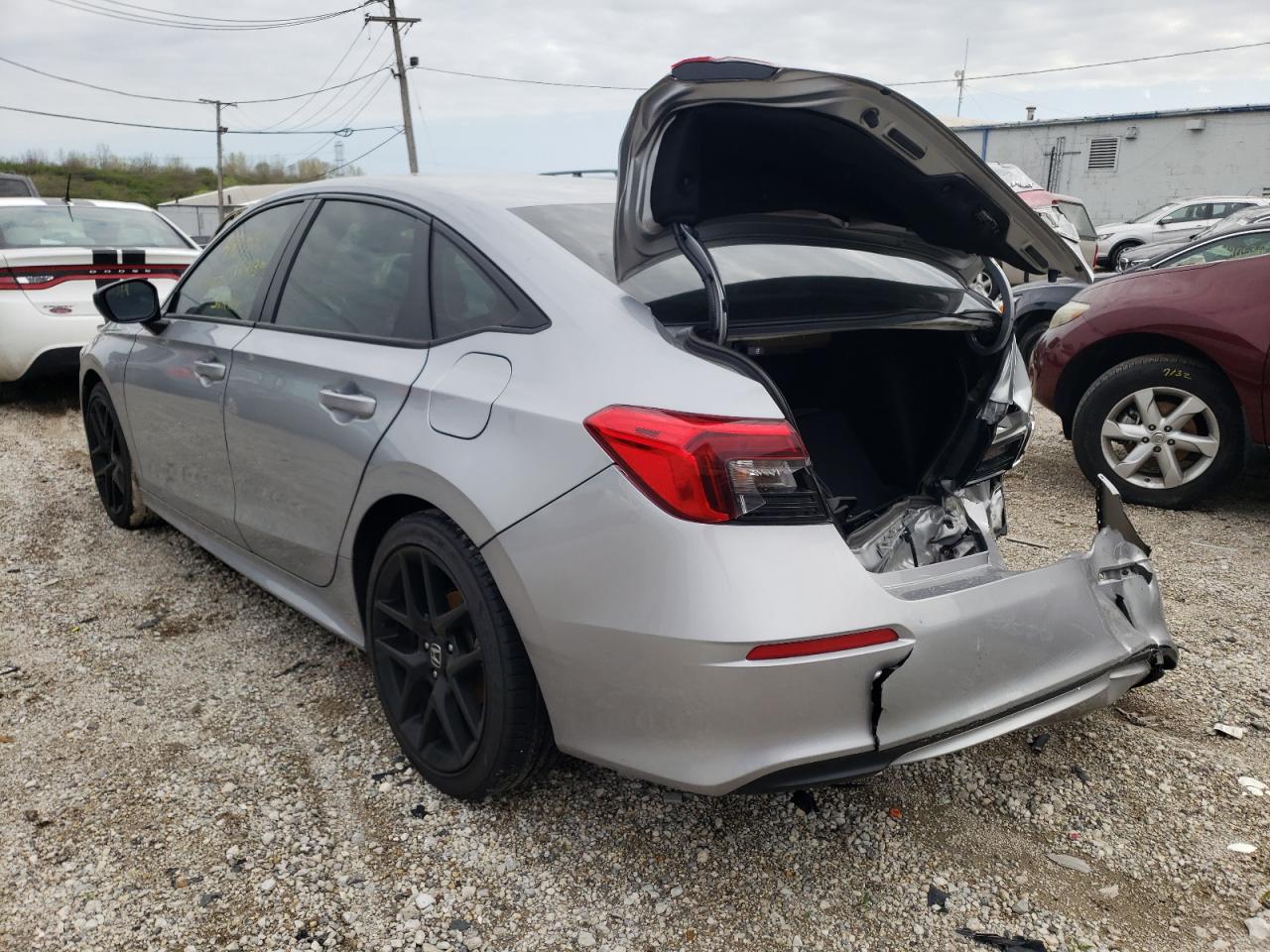Photo 3 from auction – 2022 HONDA CIVIC with VIN 2HGFE2F50NH500657