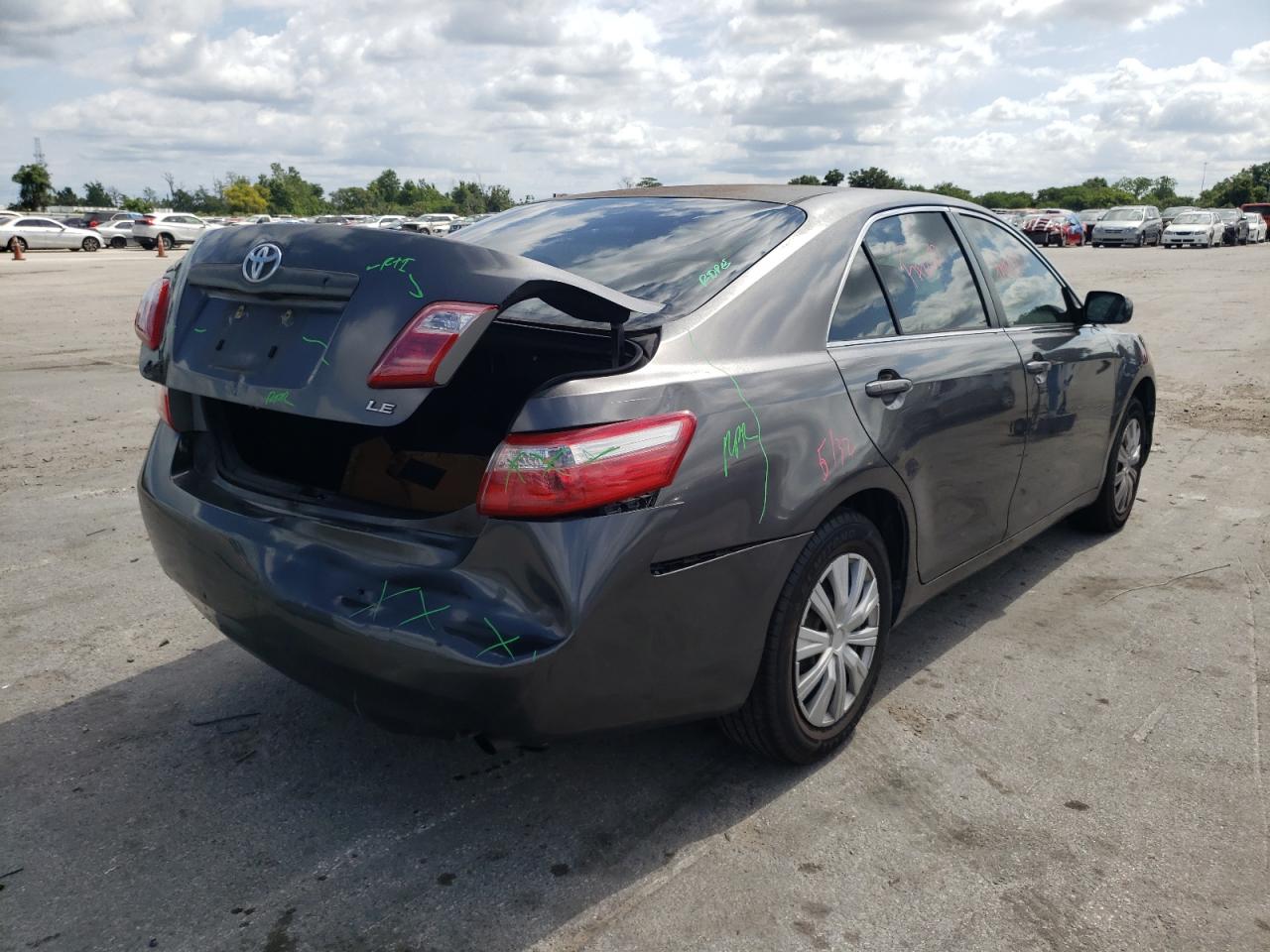 Photo 4 from auction – 2007 TOYOTA CAMRY CE with VIN JTNBE46K273071831