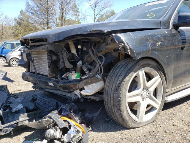 Photo 9 from auction – 2015 MERCEDES-BENZ ML 350 BLU with VIN 4JGDA2EB9FA614113