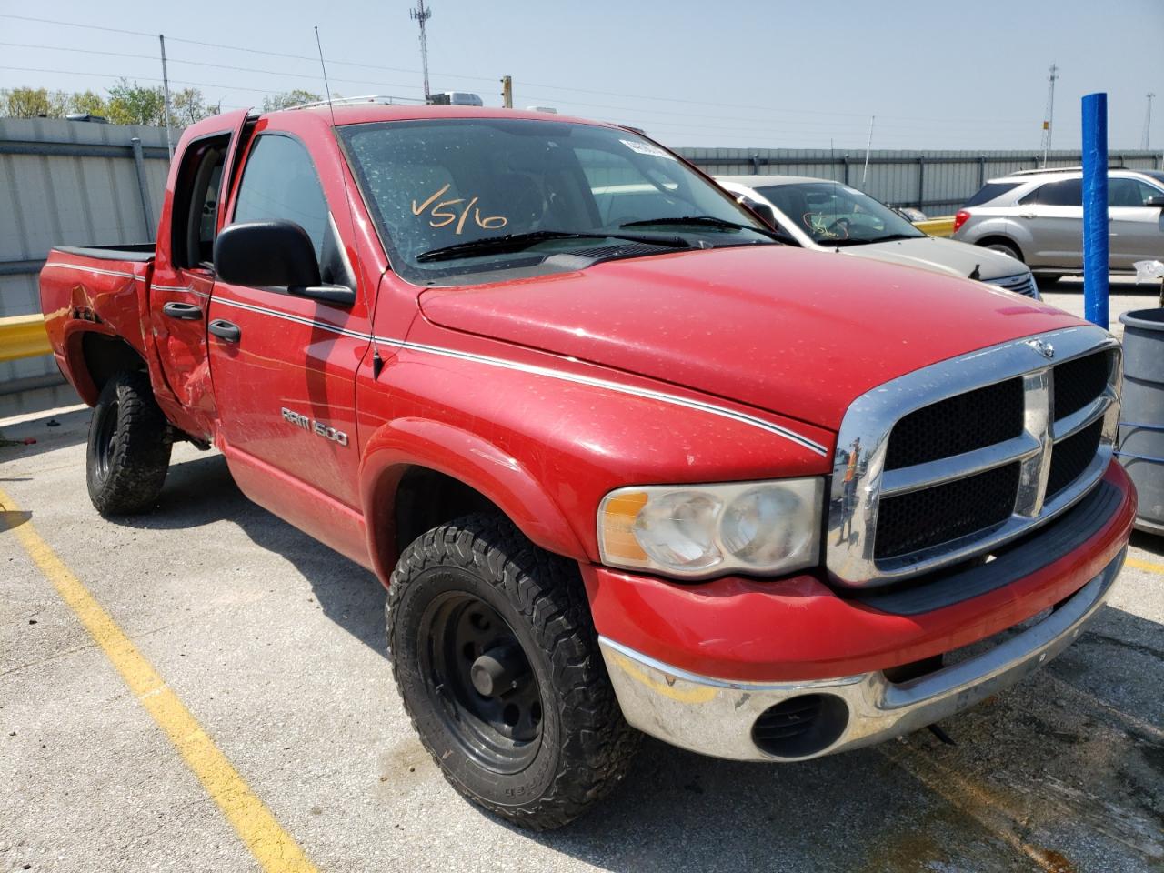 DODGE RAM 1500 S 2004 with VIN 1D7HU18NX4J209393 - Photo from auction