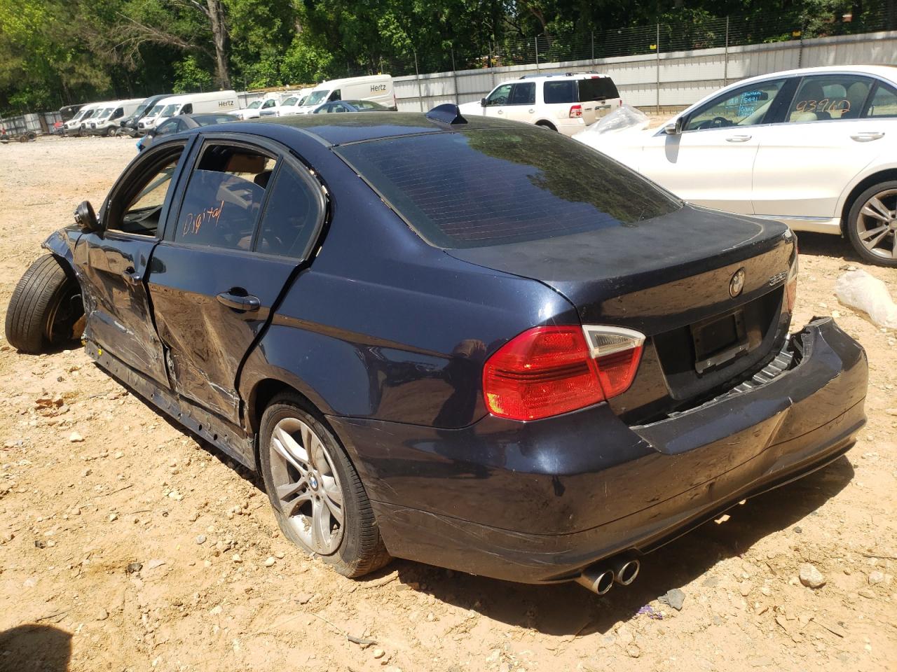Photo 3 from auction – 2008 BMW 328 I with VIN WBAVA37598NL46128