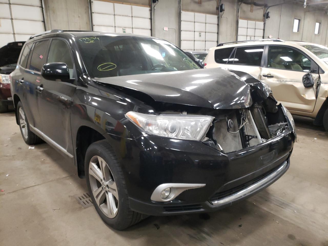 TOYOTA HIGHLANDER 2011 with VIN 5TDDK3EH2BS063371 - Photo from auction