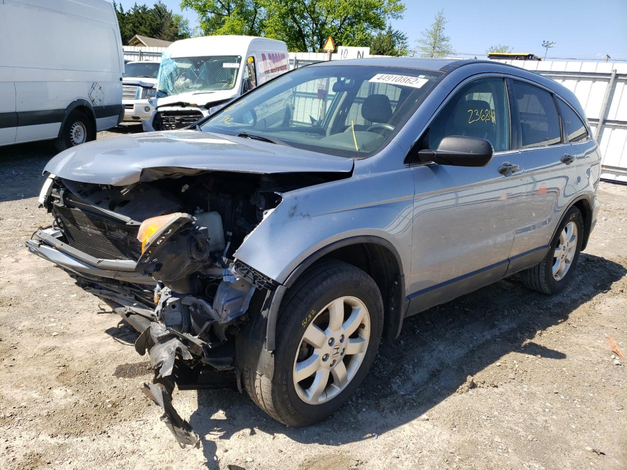 Photo 2 from auction – 2007 HONDA CR-V EX with VIN JHLRE48547C093603