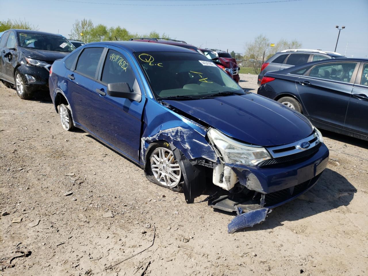 FORD FOCUS SE 2009 with VIN 1FAHP35N69W267342 - Photo from auction
