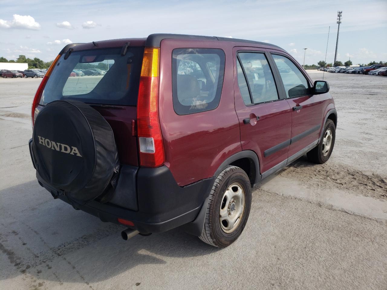 Photo 4 from auction – 2003 HONDA CR-V LX with VIN SHSRD68433U100310