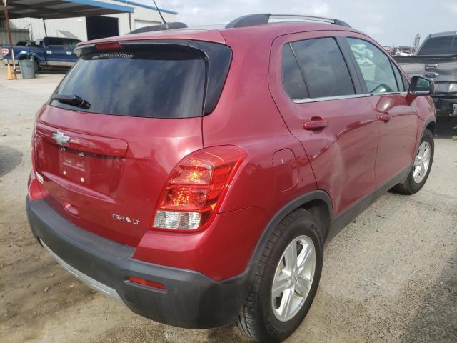 Photo 4 from auction – 2015 CHEVROLET TRAX 1LT with VIN KL7CJLSB1FB067596
