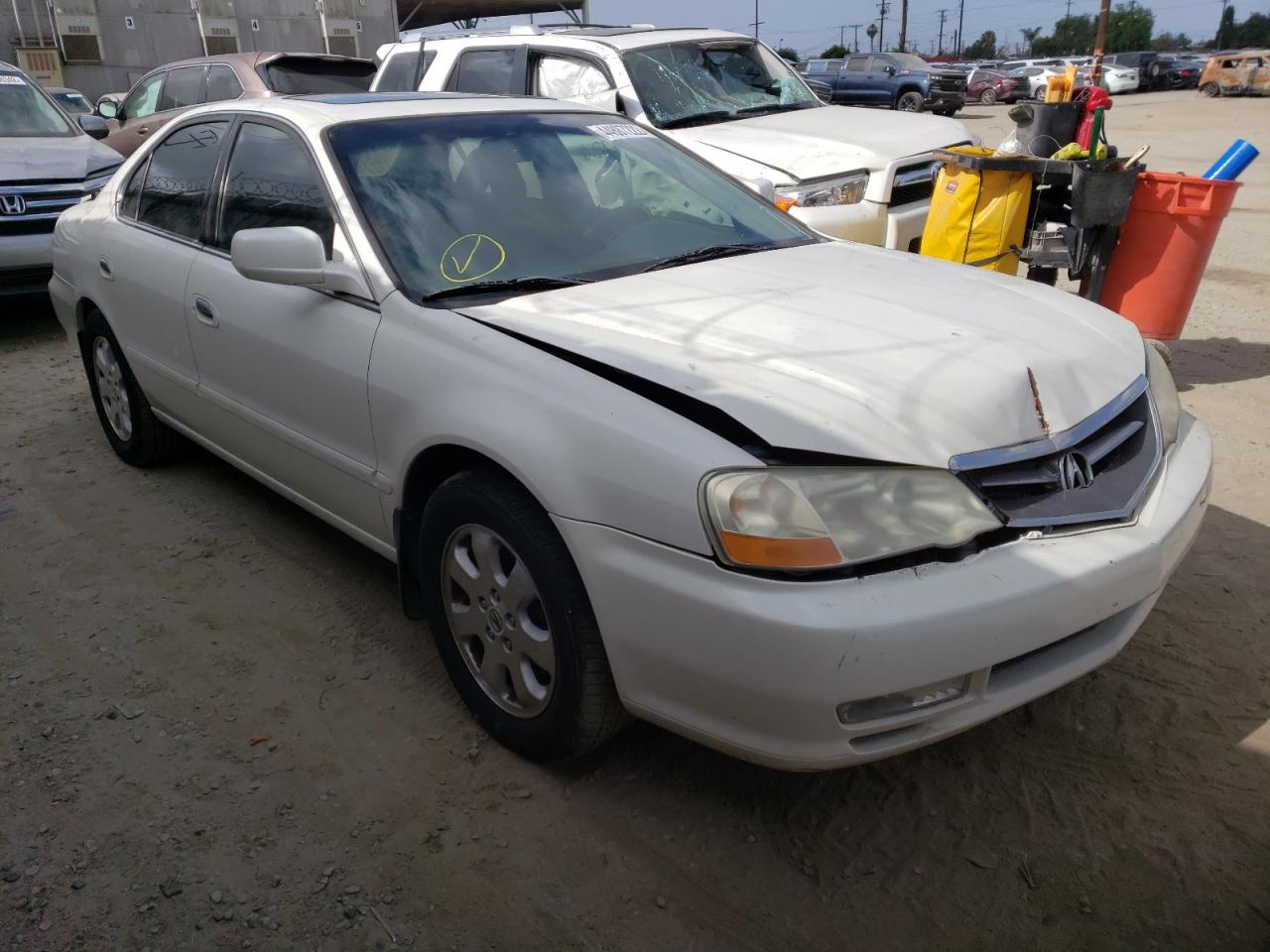 ACURA 3.2TL TYPE 2003 with VIN 19UUA56803A018524 - Photo from auction