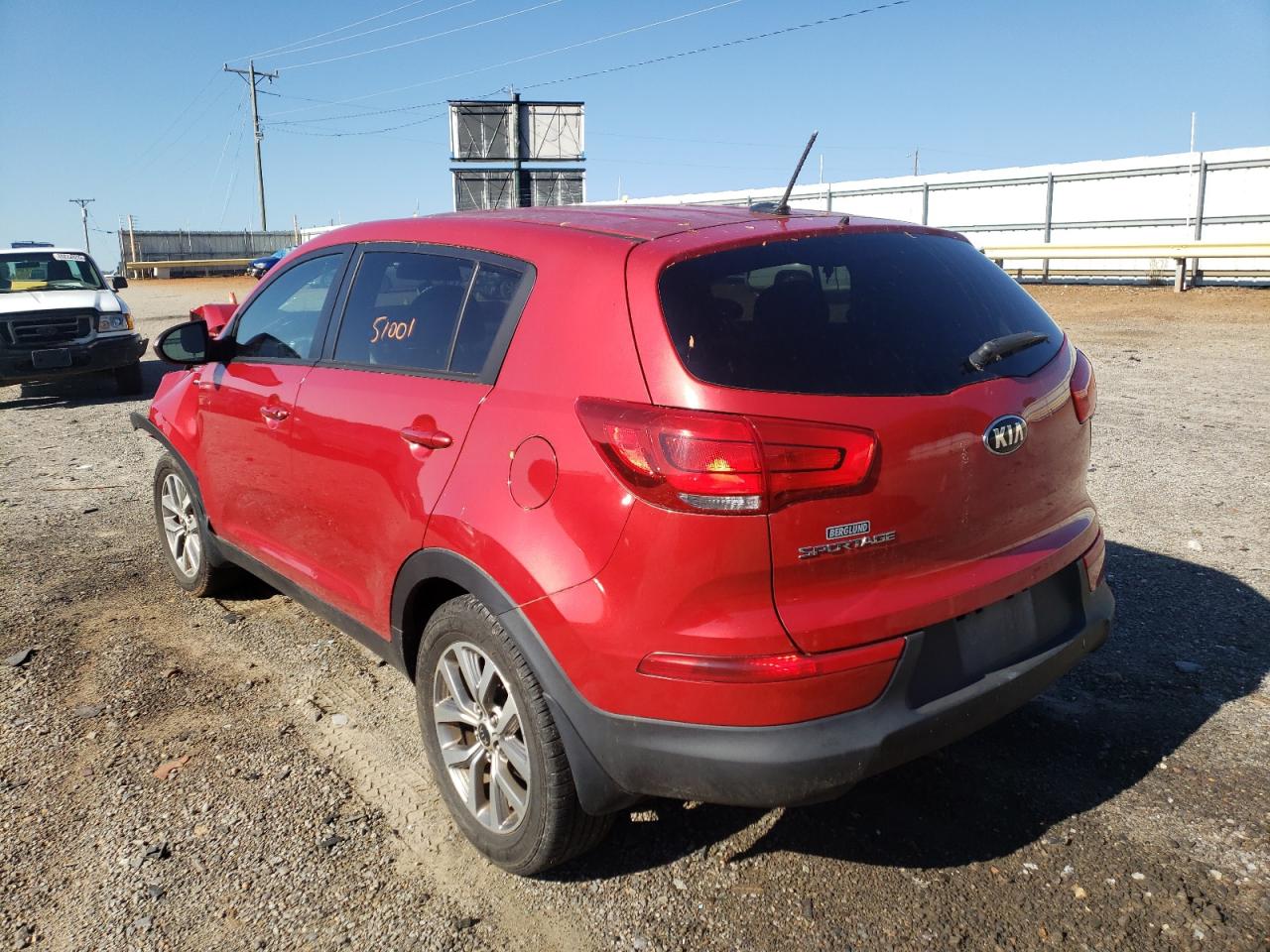 Photo 3 from auction – 2015 KIA SPORTAGE with VIN KNDPBCAC2F7700881