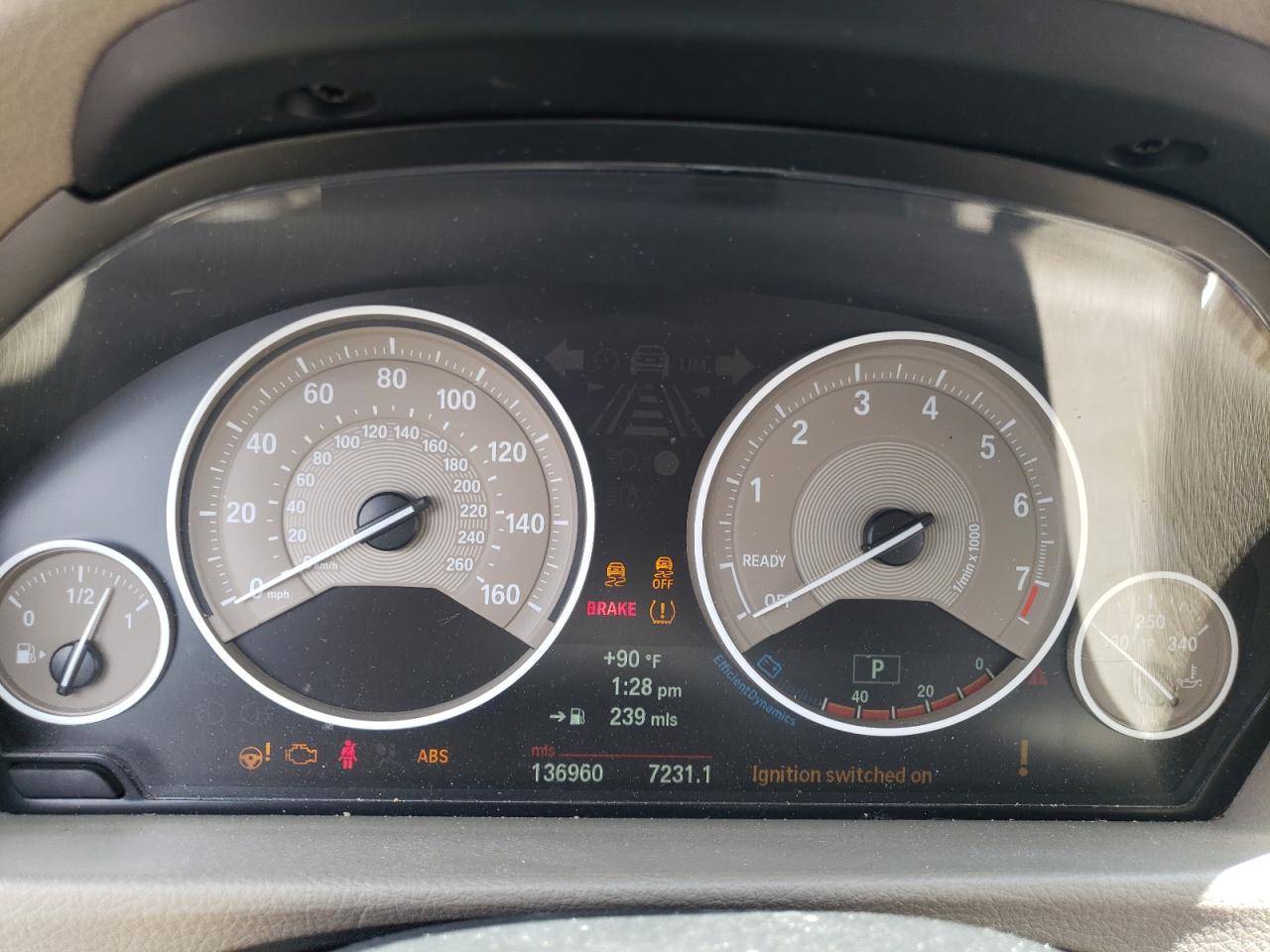 Photo 8 from auction – 2012 BMW 328 I with VIN WBA3A5C52CF348816