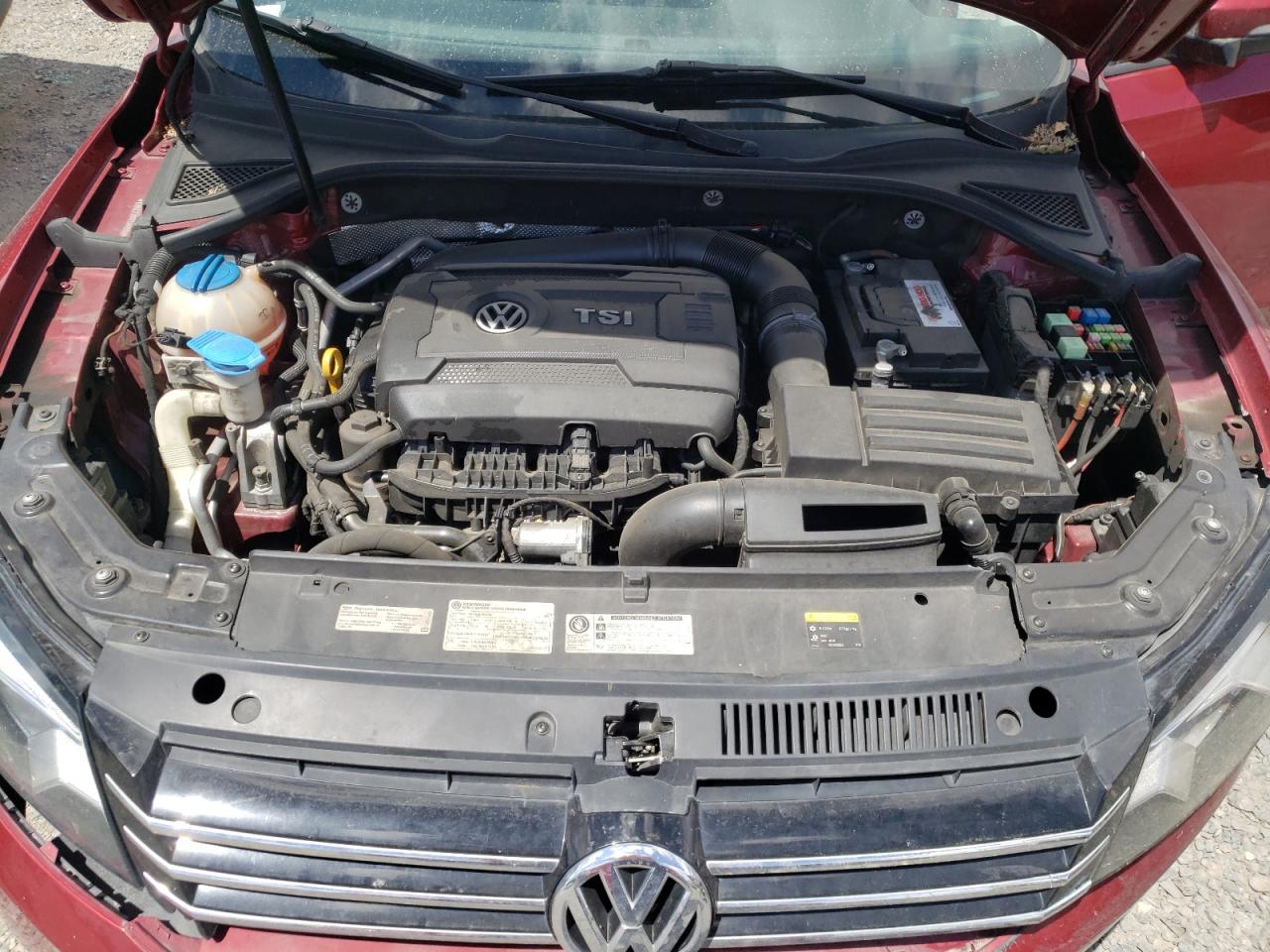 Photo 7 from auction – 2015 VOLKSWAGEN PASSAT S with VIN 1VWAT7A30FC089554