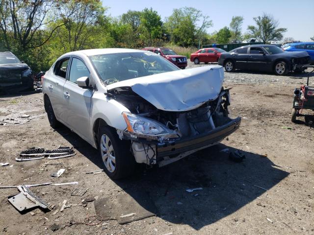 NISSAN SENTRA S 2014 with VIN 3N1AB7AP1EY300505 - Photo from auction
