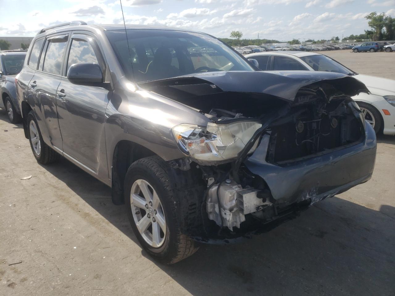 TOYOTA HIGHLANDER 2010 with VIN 5TDZA3EH8AS004378 - Photo from auction