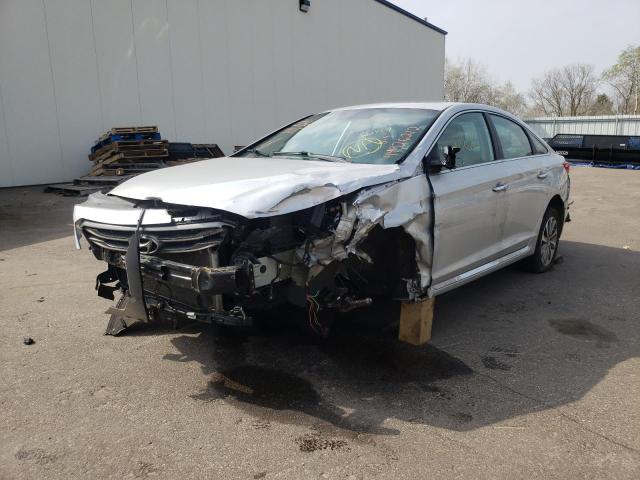 Photo 2 from auction – 2017 HYUNDAI SONATA SPO with VIN 5NPE34AF2HH548863