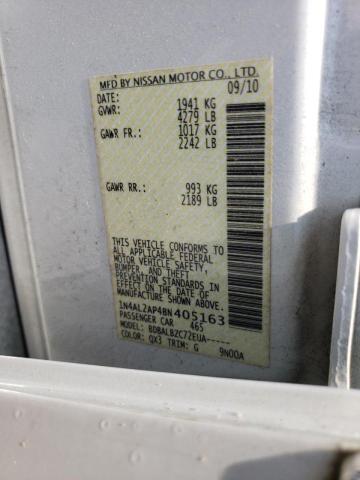 Photo 10 from auction – 2011 NISSAN ALTIMA BAS with VIN 1N4AL2AP4BN405163