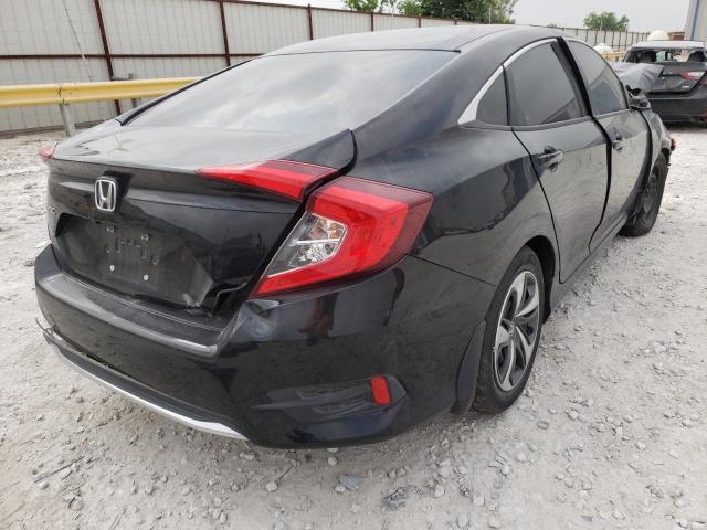 Photo 4 from auction – 2020 HONDA CIVIC LX with VIN 19XFC2F64LE004427