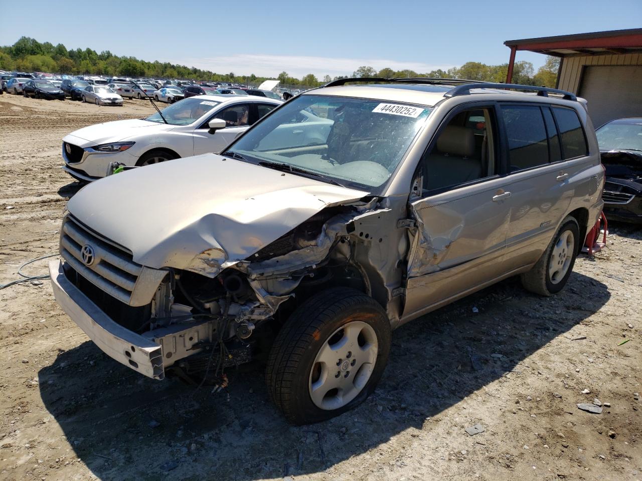 Photo 2 from auction – 2007 TOYOTA HIGHLANDER with VIN JTEDP21A670146781