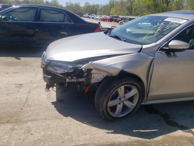 Photo 9 from auction – 2012 VOLKSWAGEN PASSAT SE with VIN 1VWBH7A38CC049031