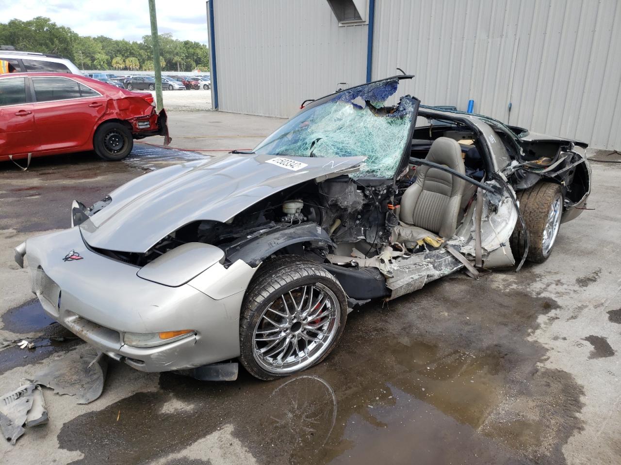 Photo 9 from auction – 2001 CHEVROLET CORVETTE with VIN 1G1YY22G815129599