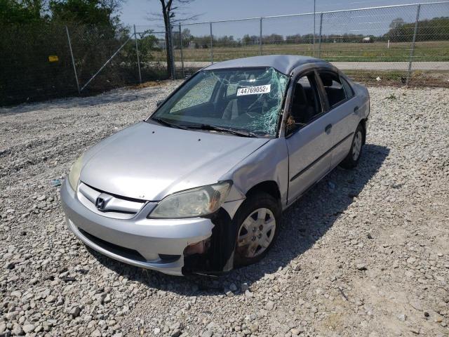 Photo 2 from auction – 2004 HONDA CIVIC DX with VIN 1HGES16474L010837