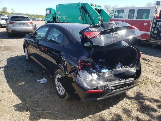 Photo 3 from auction – 2021 HYUNDAI ACCENT SE with VIN 3KPC24A61ME134725