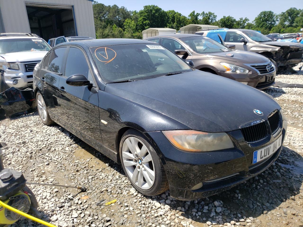 BMW 330 I 2006 with VIN WBAVB33596PS15110 - Photo from auction