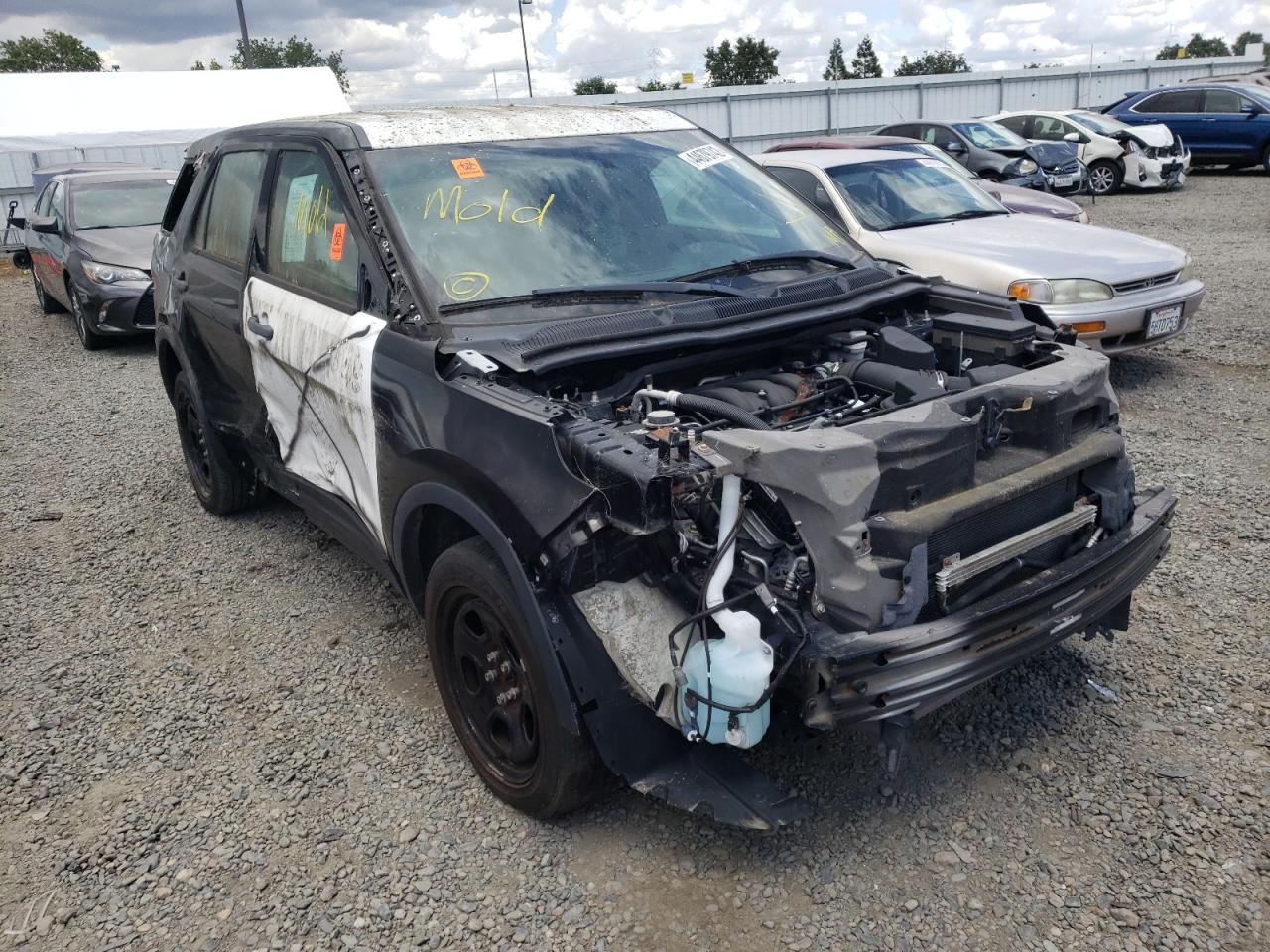FORD EXPLORER P 2014 with VIN 1FM5K8ARXEGA14347 - Photo from auction