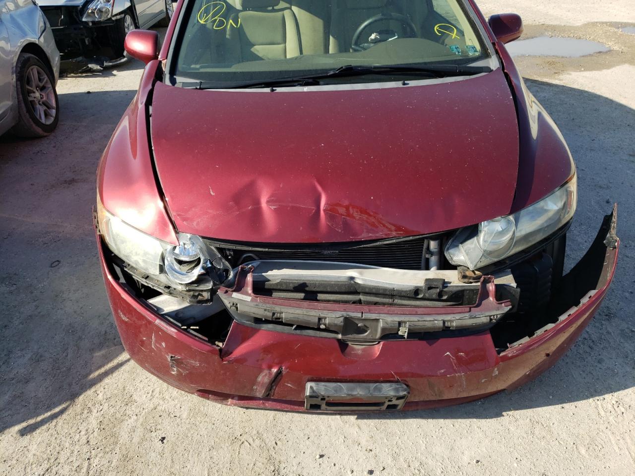 Photo 9 from auction – 2008 HONDA CIVIC LX with VIN 2HGFA16548H535342