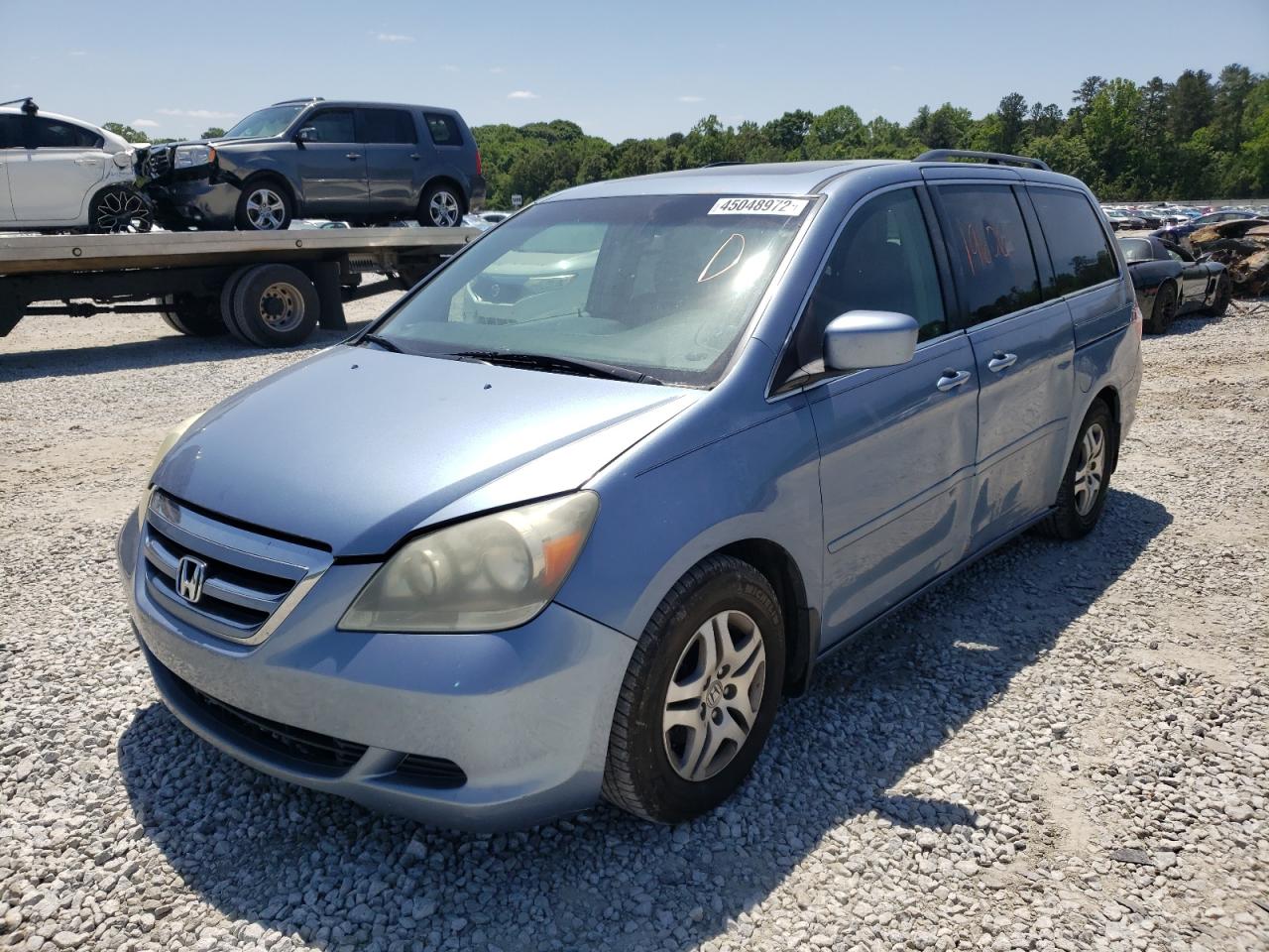 Photo 2 from auction – 2006 HONDA ODYSSEY with VIN 5FNRL38766B046444