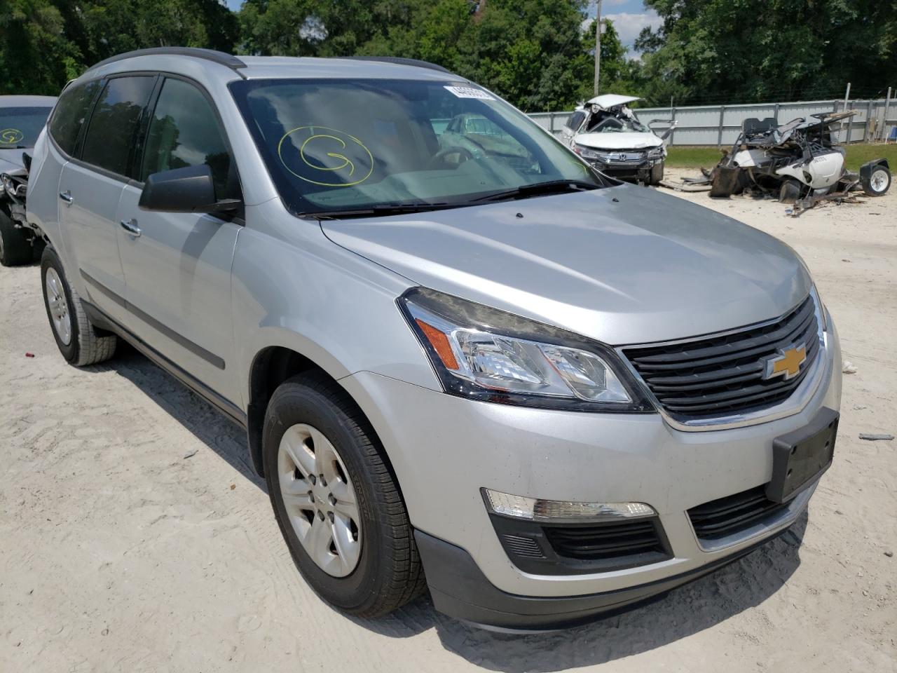 CHEVROLET TRAVERSE L 2016 with VIN 1GNKRFED8GJ211679 - Photo from auction