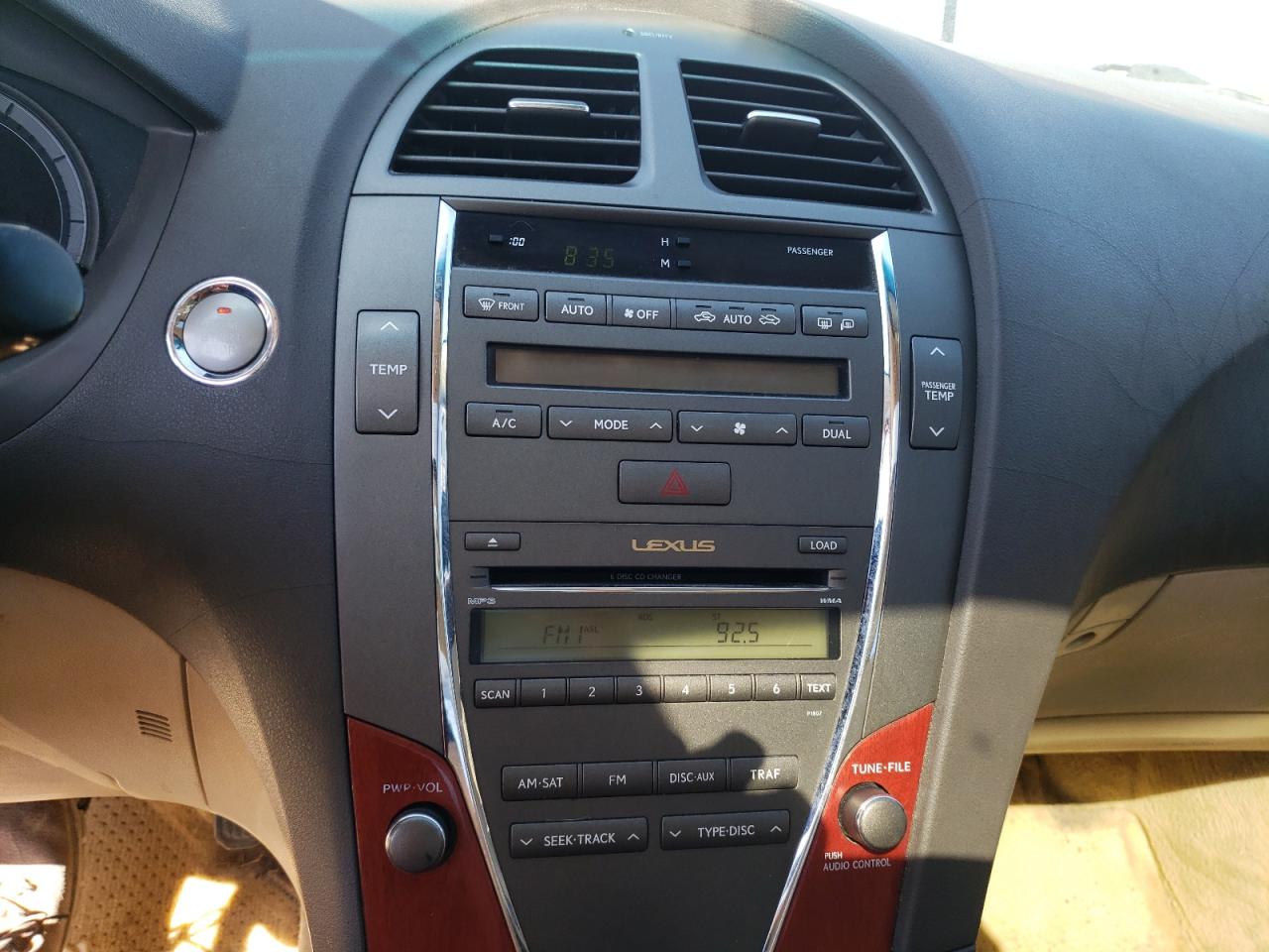 Foto 9 de la subasta – 2007 LEXUS ES 350 con VIN JTHBJ46G872055794
