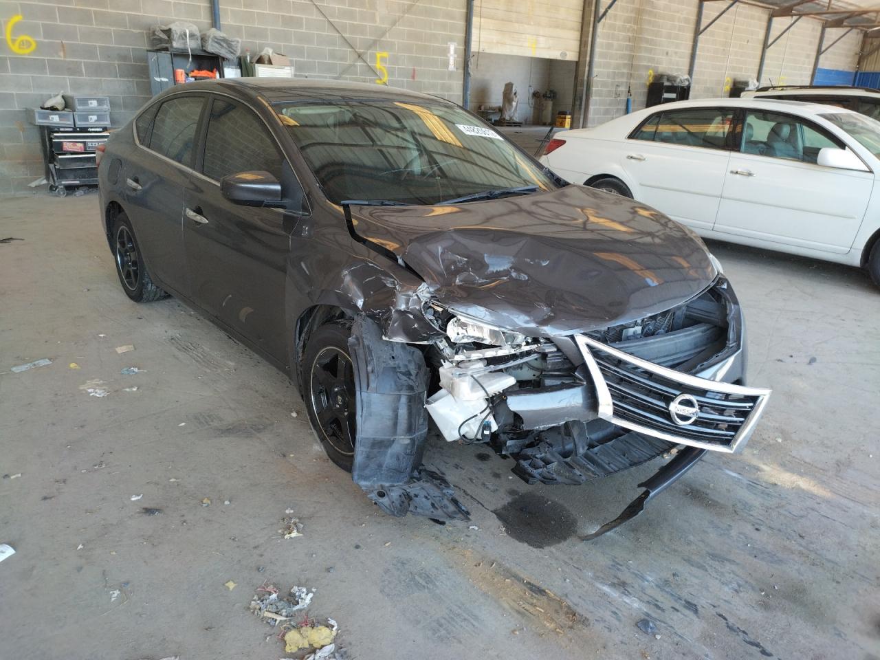 NISSAN SENTRA S 2015 with VIN 3N1AB7AP4FL690563 - Photo from auction