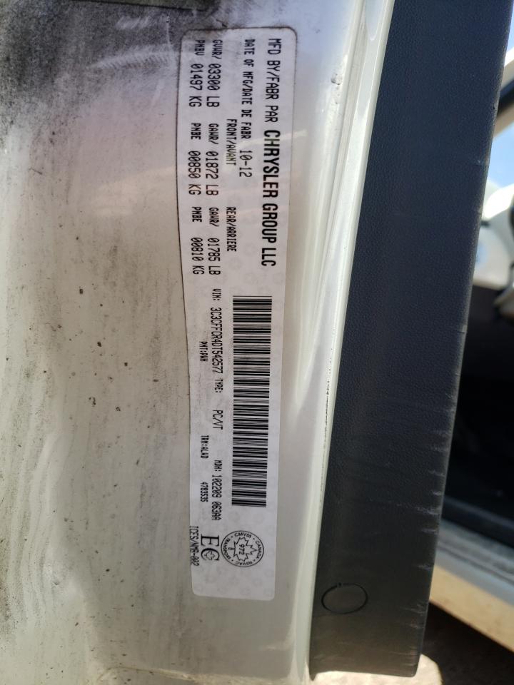 Photo 10 from auction – 2013 FIAT 500 LOUNGE with VIN 3C3CFFCR4DT542577