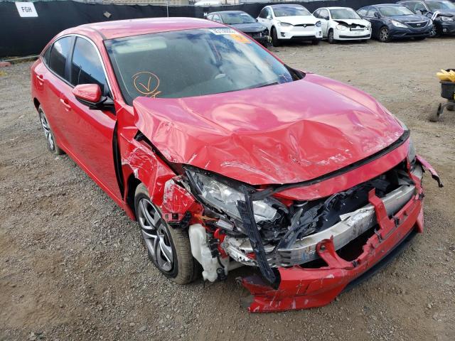 HONDA CIVIC LX 2016 with VIN 2HGFC2F57GH537827 - Photo from auction
